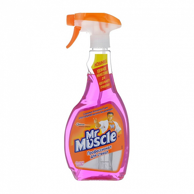 Средство для стекол Лесные ягоды Mr Muscle,  500мл 000000000001022012