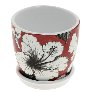 Цветочный горшок, 10 см, 0.35л, керамика 000000000001171932