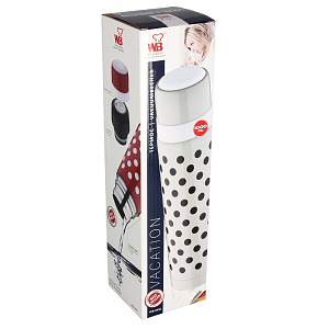 Термос Vacation Wellberg, 1000мл, нержавеющая сталь 000000000001151623