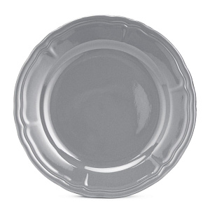 Набор столовой посуды 16 предметов серый керамика 000000000001223316