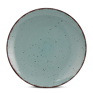 Набор столовой посуды 16 предметов кайма мятный керамика 000000000001223320