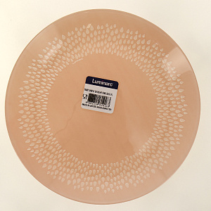 Тарелка десертная розовая 20,5см SIMPLY SPLASHY PINK Опал Q0297 000000000001198028