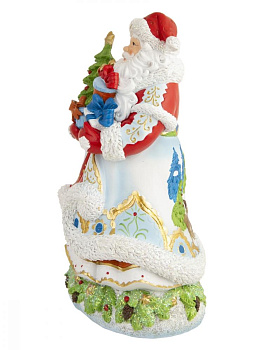 Новогодняя фигурка Дедушка Мороз из полирезины 11,5х26х15см 81384 000000000001201753