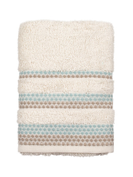 Набор махровых полотенец LUCKY 450gsm 50x90 (2шт) 100% Хлопок бежевый/молочный D100034 000000000001191115