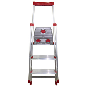 Стремянка, 3 ступени, алюминий 000000000001109966