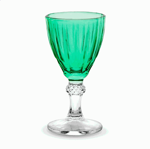 Рюмка для водки 50мл зеленый стекло 000000000001218739