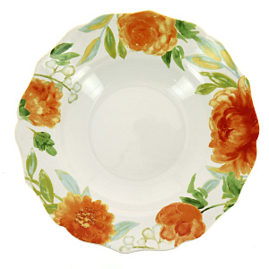 ПИОНЫ Тарелка гл 23,5 см UTHH94920 000000000001111465