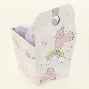 Набор махровых полотенец 4шт 30х30см ЭТЕЛЬ No probLama плотность 340г/м2 хлопок 000000000001209807