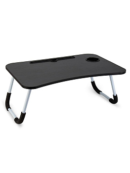 Столик 40х60х25см ST для ноутбука черный железо/МДФ 000000000001227151