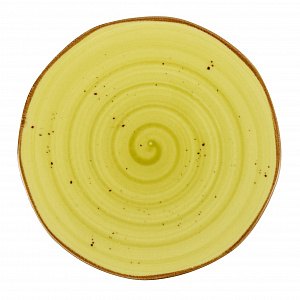 Тарелка обеденная 27см TULU PORSELEN Reactive Lime green фарфор 000000000001216235