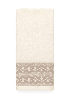 Полотенце 40х60см DE'NASTIA ТАЛИСМАН молочный хлопок-100% 000000000001215376