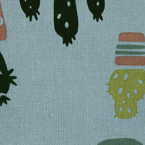 Полотенце кухонное DeNASTIA  КоллекцияКактусы40x60Хл70%/ПЭ30% голубой/зелёный D000200 000000000001202896