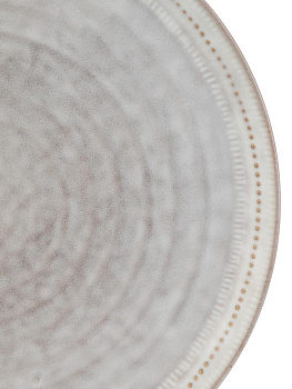 Тарелка обеденная 28см серый керамика 000000000001228343