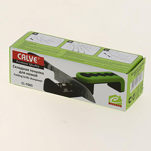 Точилка для ножей складная CALVE нержавеющая сталь/пластик 000000000001186341