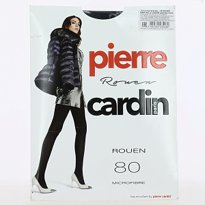 Колготки женские 80ден синий5 PIERRE CARDIN Руан матовые с хлопчатобумажной ластовицей и плоскими швами 78%полиамид 20%эластомер 2%хлопок 000000000001201618