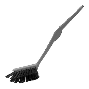 Щетка для посуды 27x7,5x7см серый пластик 000000000001222417