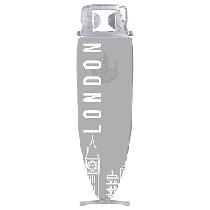 Доска гладильная 122х40см NIKA 10 в ассортименте, подставка под утюг, электрический соединитель 1,6м, нагрузка 25кг, металл/хлопок 000000000001222385