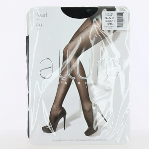 Колготки женские 40ден р.3 ALLURE Перл nero 000000000001197433