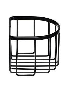 Держатель для туалетной бумаги 13,7x13x10,5см DE'NASTIA черный алюминий 000000000001227447