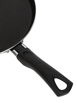 Сковорода блинная 22х1,8см КАЛИТВА FORA антипригарное покрытие бакелитовая ручка черный алюминий 000000000001229247