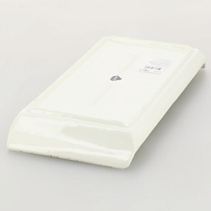 Блюдо сервировочное 29,5х14см LUCKY Узор барокко прямоугольное (малое) керамика 000000000001208739