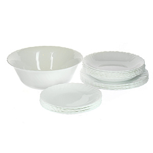 FESTON Набор столовой посуды 19 предметов LUMINARC опал 000000000001061139