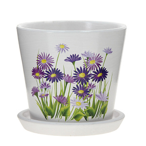 Цветочный горшок Almas, 0.5л, керамика 000000000001171955