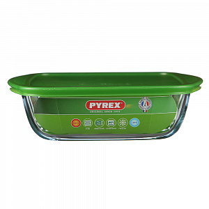 Форма для запекания и хранения 25х22х7см PYREX Cook&Store с крышкой стекло 000000000001088913