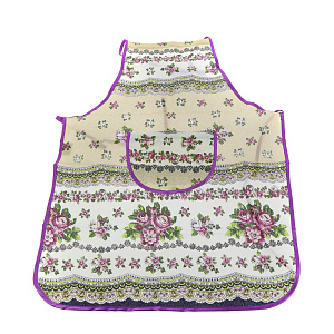 Фартук Павлопосадские мотивы Мультидом, 52?72 см, хлопок 000000000001126985