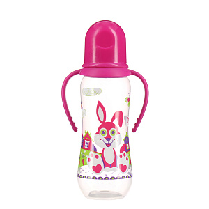 Бутылочка с соской от 0 месяцев Русские мотивы Lubby, 240-250мл 000000000001135395