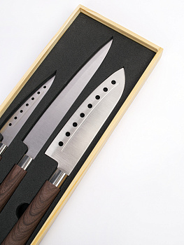 Набор ножей 3шт ПОСУДА ЦЕНТР, нержавеющая сталь, PC05184 000000000001196187