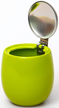 Сахарница 250мл Elrington ФЕЛИЧИТА с крышкой глазурь зелёный подарочная упаковка керамика 109-06077 000000000001203886