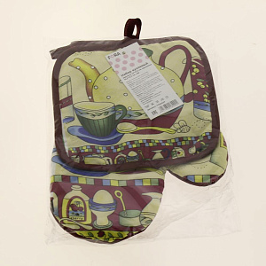 Набор варежка и прихватка, 2 предмета 000000000001184668