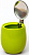 Сахарница 250мл Elrington ФЕЛИЧИТА с крышкой глазурь зелёный подарочная упаковка керамика 109-06077 000000000001203886