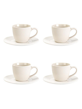 Набор чайный 8 предметов 250мл/16см Страйп керамика 000000000001228296