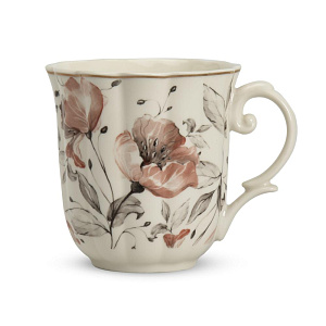 Кружка 320мл Орхидея подарочная упаковка фарфор 000000000001224406