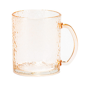 Кружка 280мл GARBO GLASS Рифленая цветная стекло 000000000001218849