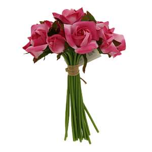 Цветок искусственный "Роза" 19 бутонов 23см R010760 000000000001196706