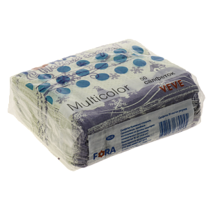 Салфетки FORA 50 листов однослойные с рисунком 000000000001182368