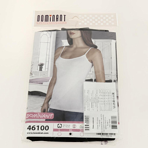 Майка женская Dominant база L черный 95%хлопок 5%эл 000000000001190338