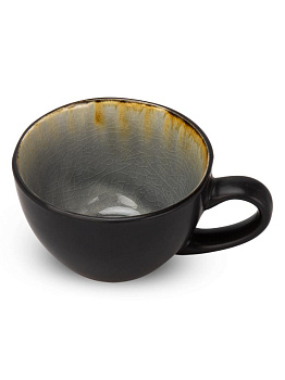 Чашка черная 300мл керамика TZ00439 000000000001225416