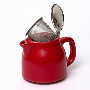 Чайник заварочный 500мл ELRINGTON Феличита фильтр Матовый красный подарочная упаковка керамика 000000000001195484