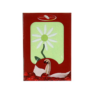 Набор полотенец Ромашка-М Grand Textil, 40x60 см, 60x110 см, 2 шт. 000000000001123559