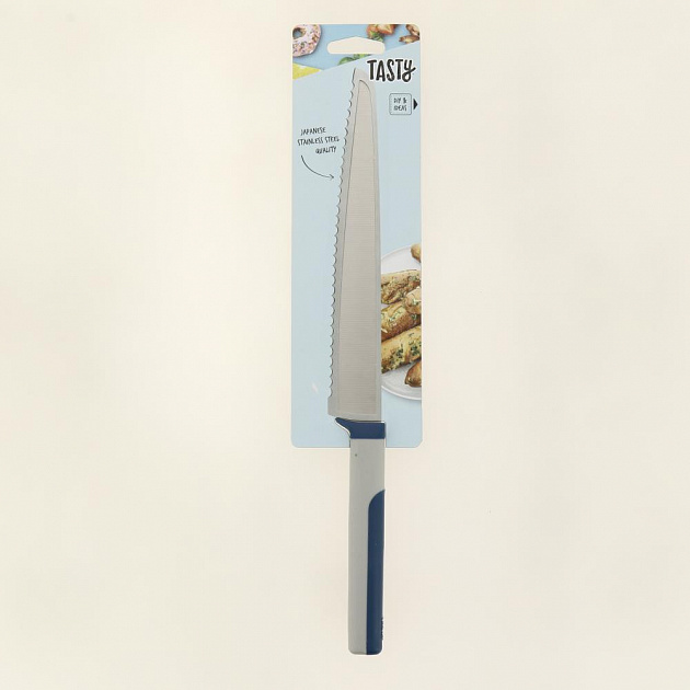 Нож для хлеба 20см FACKELMANN TASTY нержавеющая сталь термостойкий пластик 000000000001208862