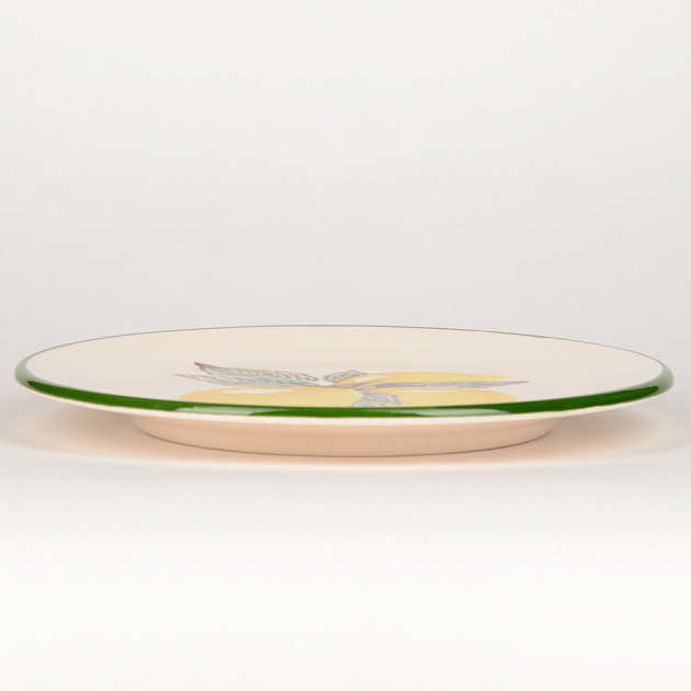 Тарелка десертная 18,5см CERA TALE Лимоны керамика глазурованная 000000000001206487
