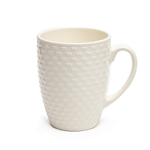 Кружка 300мл белая керамика SZTC-31 000000000001216049