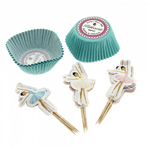 Набор для украшения маффинов Балерина Zenker, 24 предмета 000000000001168142