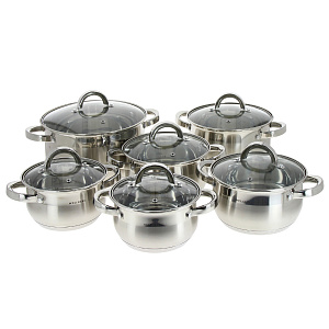 Набор посуды WELLBERG, 12 предметов 000000000001174226