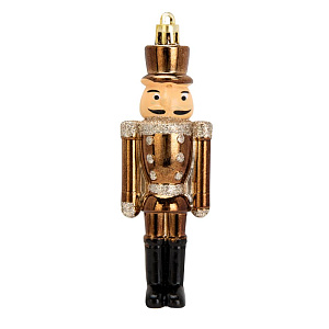 Декоративное украшение Набор 3шт 12,5см Щелкунчик серия Бронзовая микс пластик 000000000001224109