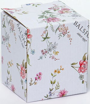 Баночка для мёда 320мл Balsford ТЕОДОРА с ложкой подарочная упаковка фарфор 173-42016 000000000001203969